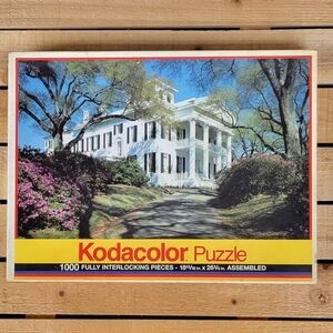 Kodacolor Puzzle - 1000 Piece White and Green Puzzle